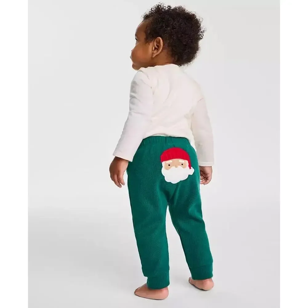 NEW! 3M Carter's Baby 2PC My First Christmas Long Sleeve Bodysuit & Pant Set